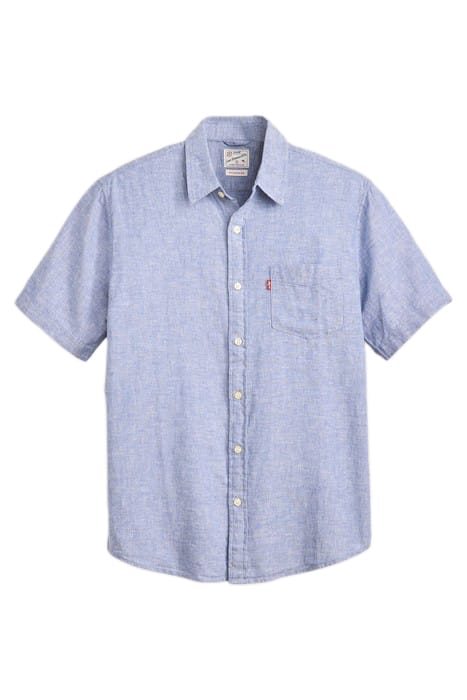 S/S CASUAL SHIRT BLUE 3