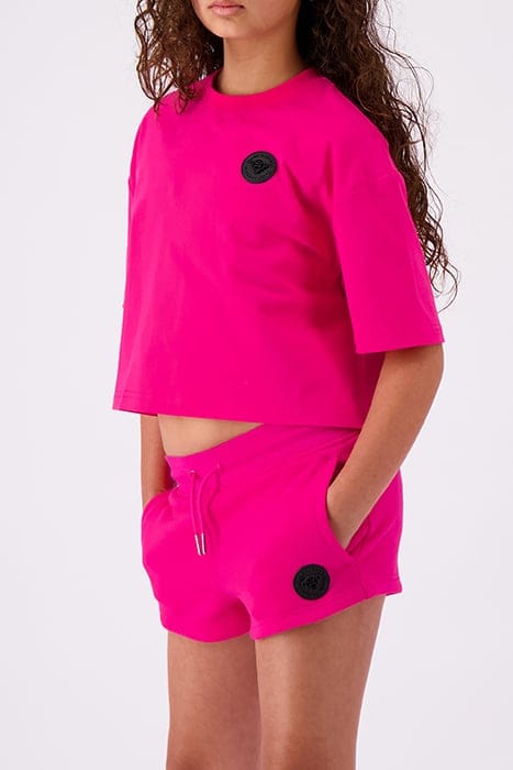 GRL CROPPED TEE PINK 3