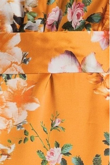 MARCIANO BY GUESS ERIKA DRESS ETHEREAL ROSES ORANG 5