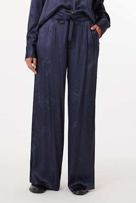 JACQUARD PANT PEACOAT 1