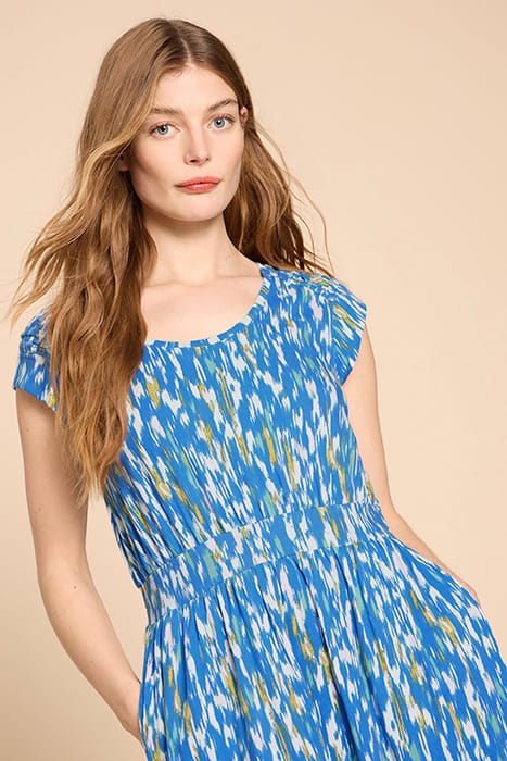 DARCIE JERSEY MAXI DRE BLUE PRINTED 6