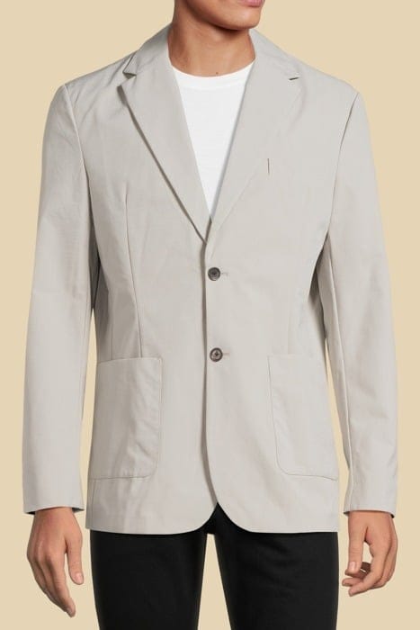 MARCIANO BY GUESS GARY PATCH PKTS DOLPHIN BLAZER GREY 1