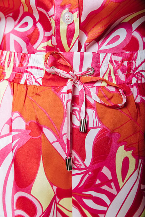 TILLY BIG FLOWER SLIT SHORT MULTICOLOR 3