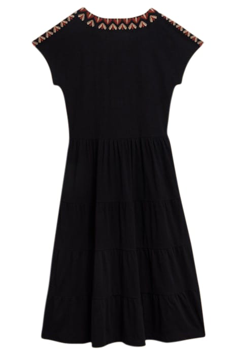 TABITHA JERSEY MINI DRESS BLACK 4
