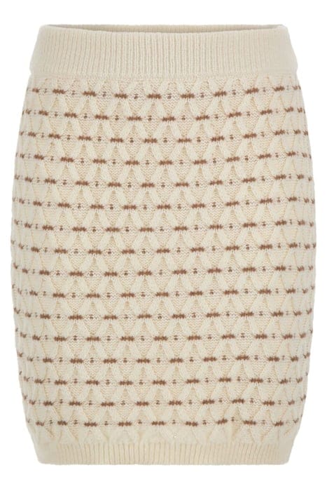 GUESS ECO CROSS STITCH MIYA SW DOVE WHITE MULTI 4