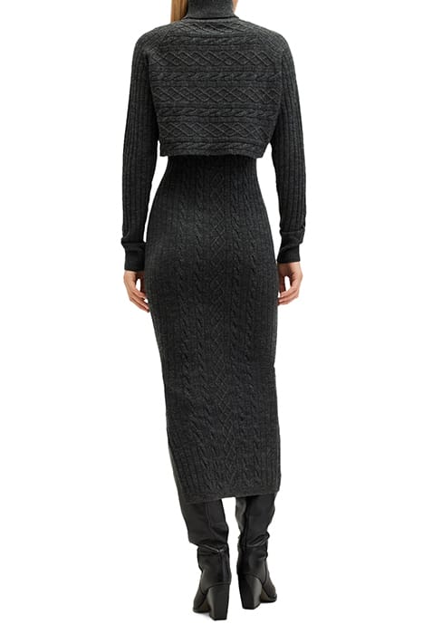 MURIEL DRESS CINDER BLACK 2
