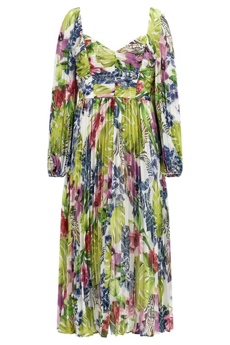 GUESS ECO LS PLEATED IVONNE DR ISLAND FANCY 3