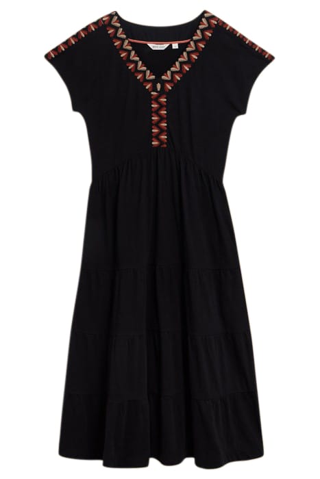 TABITHA JERSEY MINI DRESS BLACK 3