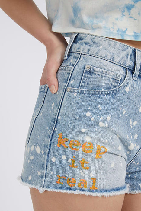 GUESS ECO MOM SHORT ARTIST SPLASH 7