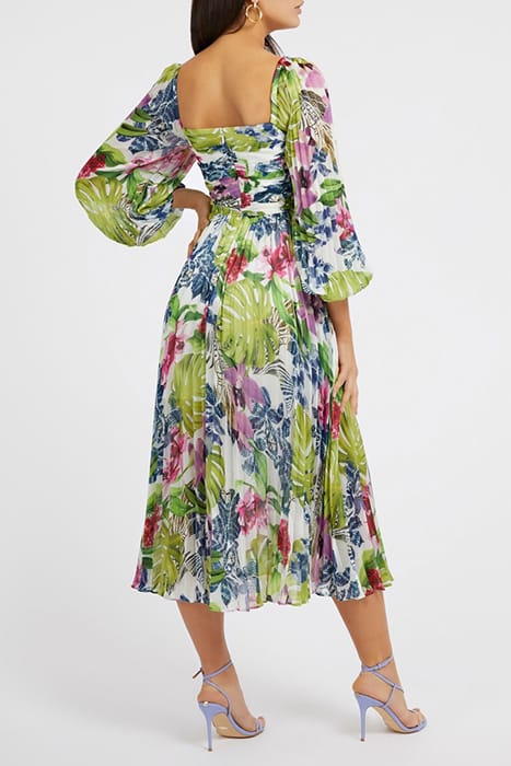 GUESS ECO LS PLEATED IVONNE DR ISLAND FANCY 2