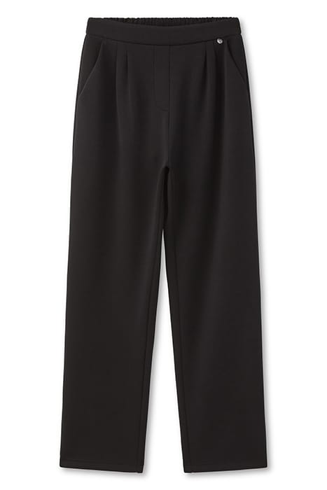 PLEAT FRONT PULL ON CARROT BLACK 3
