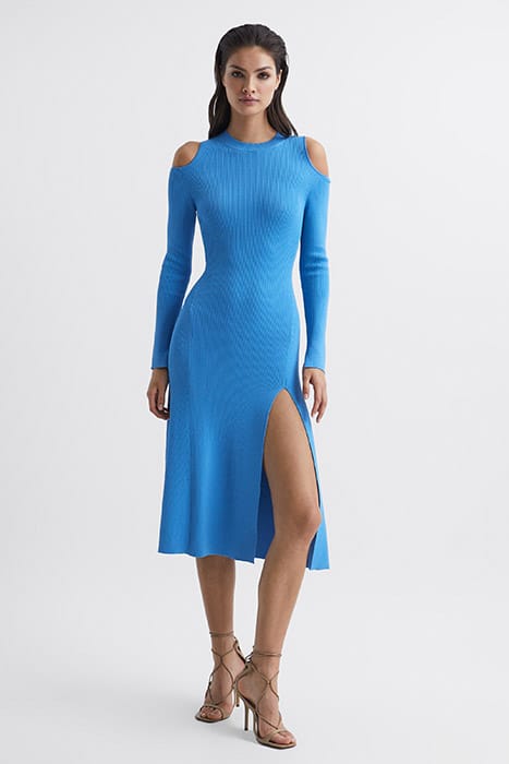 JEAN MIDI DRESS BLUE 1
