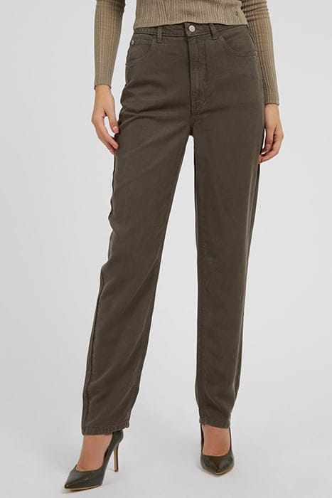 GUESS ECO MOM JEAN ASPHALT GREEN 1