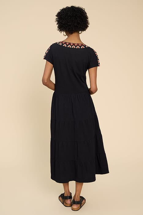 TABITHA JERSEY MINI DRESS BLACK 2