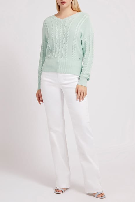 GUESS ECO 80S STRAIGHT PURE WHITE 3