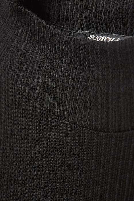 SHEER MOCKNECK BLACK 5