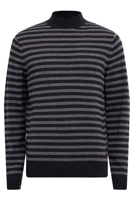 ANDI MOCK NECK CHARCOAL/BLACK 4