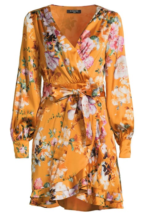 MARCIANO BY GUESS ERIKA DRESS ETHEREAL ROSES ORANG 3