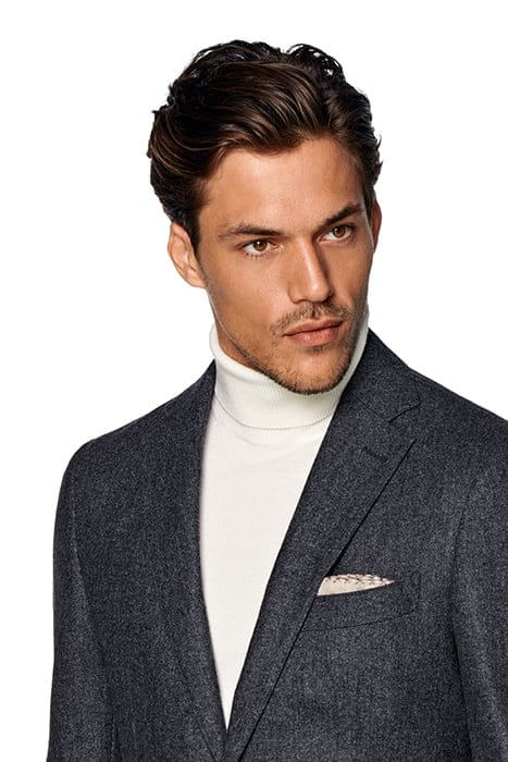 TAILORED FIT HAVANA BLAZER MID GREY 4