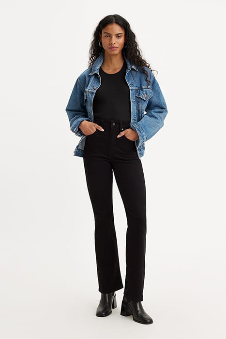 725 FLARED JEANS BLACK 5