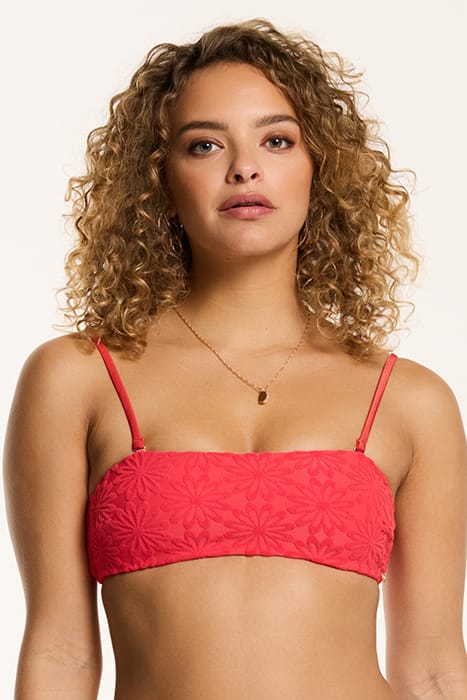 LADIES LOLA BIKINI SET DAISY STRUCTURE BLOSSOM PINK DAISY 5