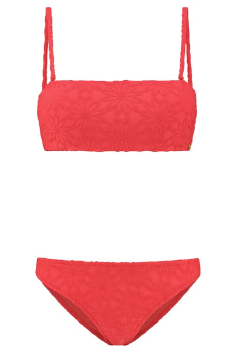 LADIES LOLA BIKINI SET DAISY STRUCTURE BLOSSOM PINK DAISY 4