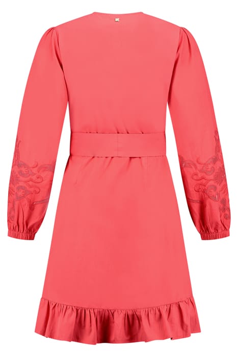 ANN SHORT DRESS HIBISCUS 2