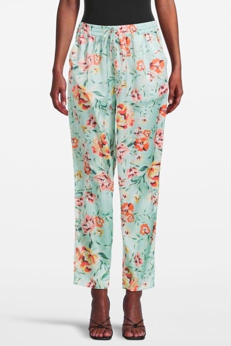 GUESS ECO VIOLA JOGGER PANTS ROSE MEADOWS PRINT 1