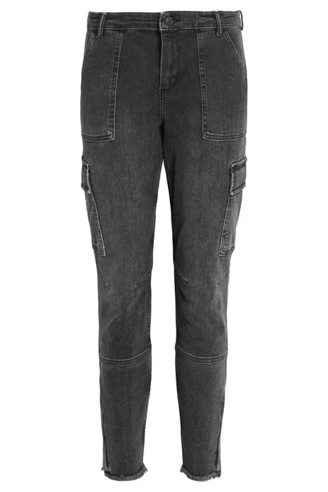 DURAN SKINNY CARGO WASHED BLACK 4