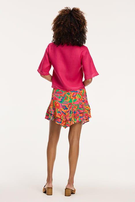LADIES BOLOGNA SKIRT GROOVY LOVE ORANGE SUN GROOVY LOVE 5