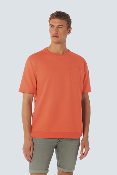 SWEATER SHORT SLEEVE CREWNECK MELON 1