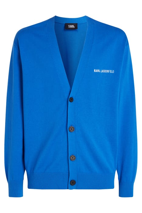 V NECK CARDIGAN ROYAL BLUE 1