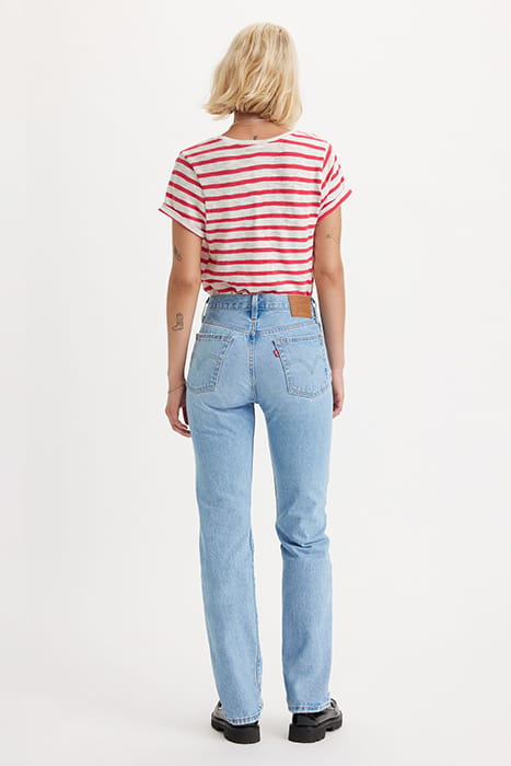 501 STRAIGHT JEANS BLUE 4