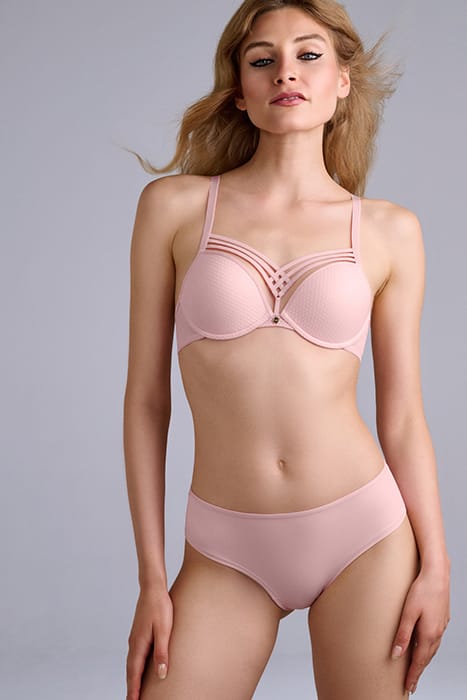 DAME DE PARIS BLUSH PINK BRAZILIAN BRIEFS 1
