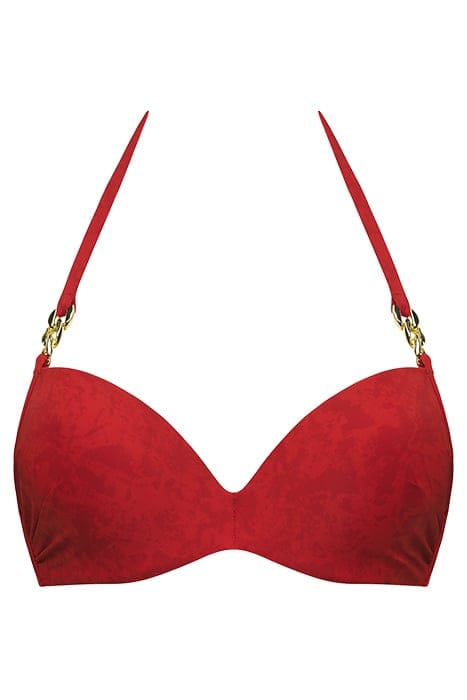 ACAPULCO RUBINE RED PUSH UP BIKINI TOP 3