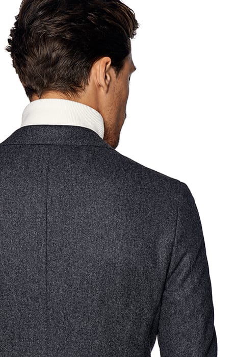 TAILORED FIT HAVANA BLAZER MID GREY 5