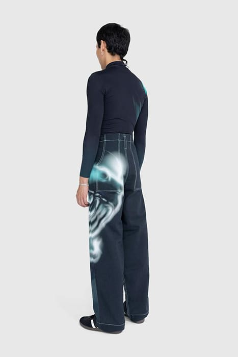GERRIT JACOB – LYCRA TOP TEAL/AQUA 3