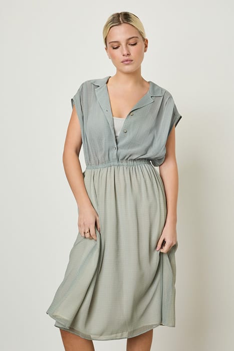 SLEEVELESS LOOSE PRINTED DRESS ODETTE PRINT 1