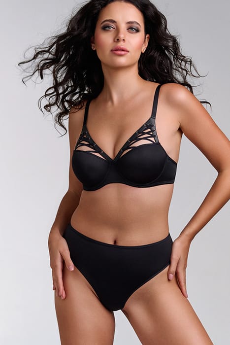 EUPHORIA BLACK THONG 1