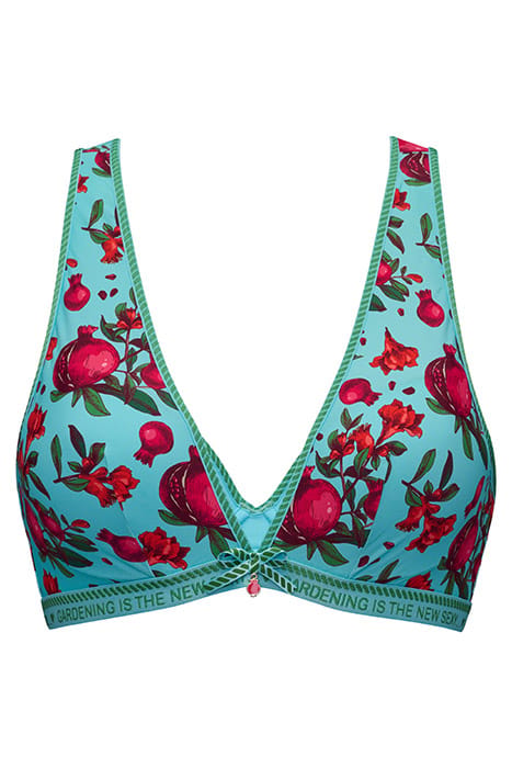 FORBIDDEN FRUIT POMEGRANATE PRINT PUSH UP BRA 4