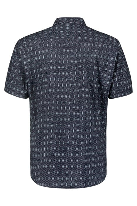 SHIRT SHORT SLEEVE RESORT COLLAR ALLOVER PRINTED NIGHT 5