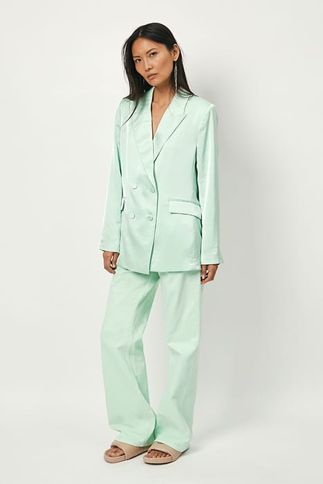 BELLA WIDE LEG JEANS PISTACHIO 4