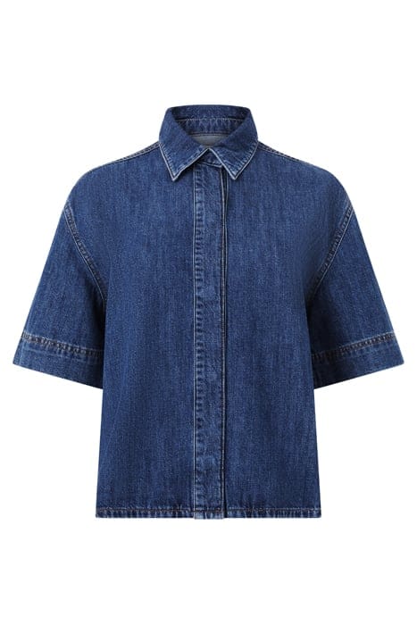 FRENCH CONNECTION FINLEY DENIM SS SHIRT VINTAGE 4