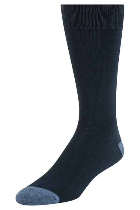3PK MENS NON TERRY CREW BLUE 2