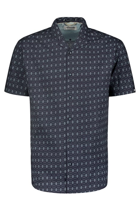 SHIRT SHORT SLEEVE RESORT COLLAR ALLOVER PRINTED NIGHT 4