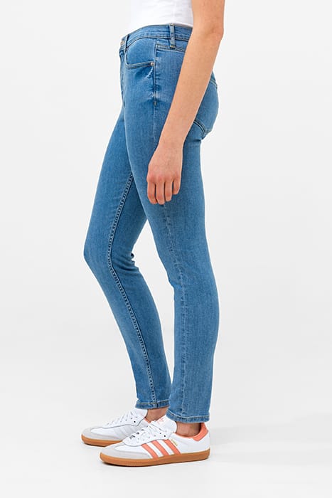 SOFT STRETCH SKINNY HIGH RISE BLUE 3