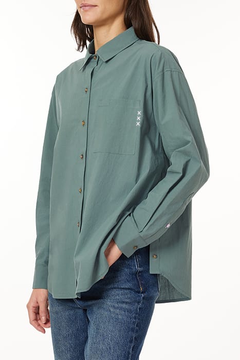 OVERSIZED SHIRT DARK FOREST 6
