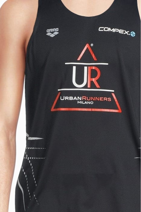 M A-ONE MESH TANK TOP BLACK UR 4
