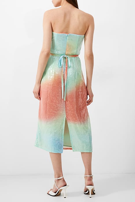 CARWEN ANISHA SEQUINNED DRESS BLUE 2