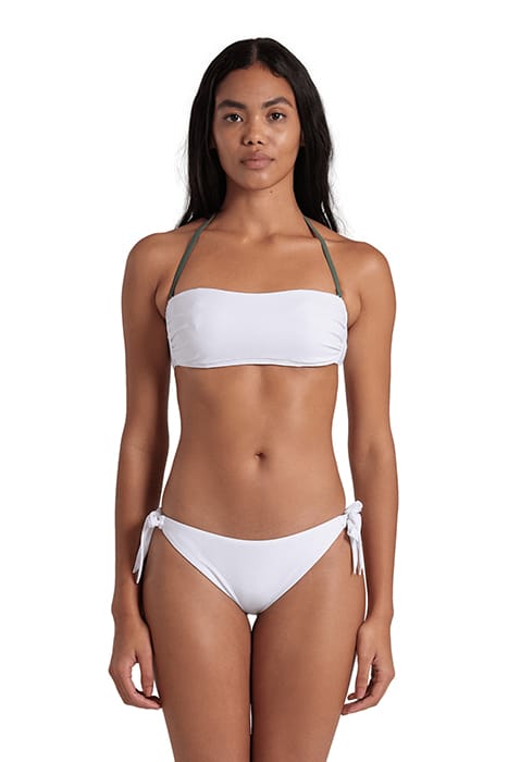 WOMEN'S ARENA PRO-FILE BIKINI BANDEAU WHITE-SAGE 1